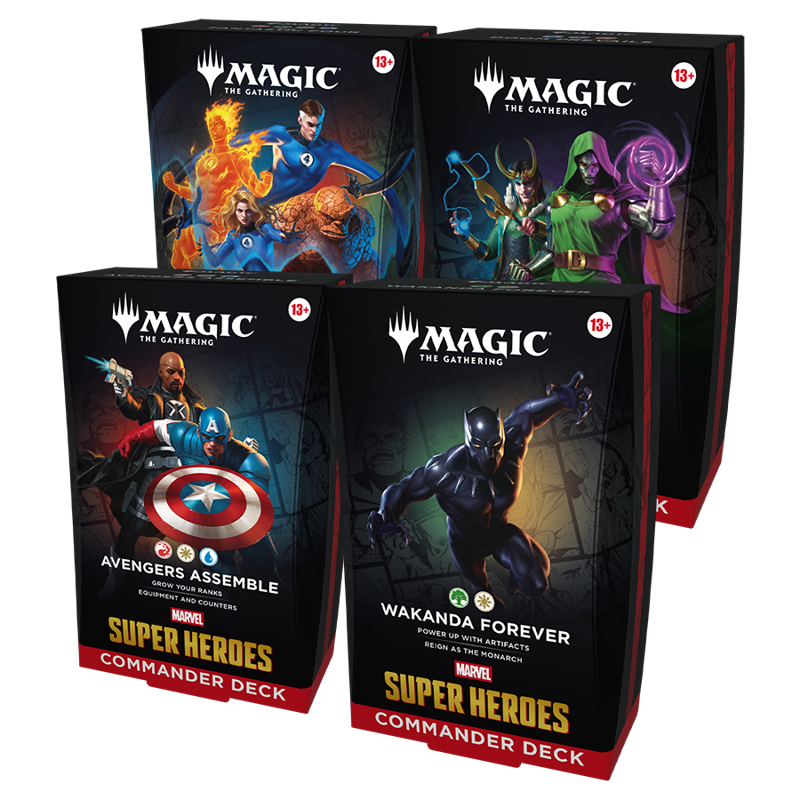 MTG Marvel Super Heroes Commander Deck | 333 Divisadero St, San