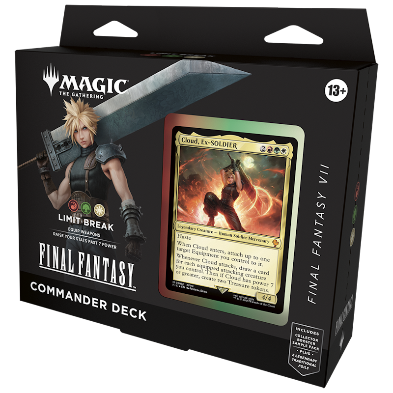 mtg commander deck stats MTG Final Fantasy Commander Deck