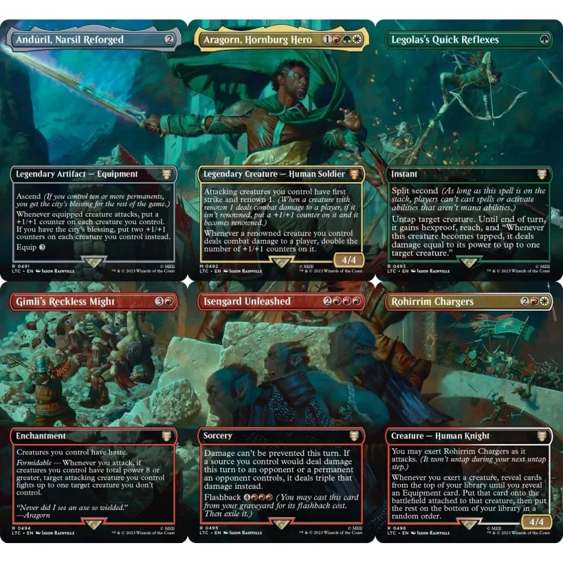 mtg lord of the rings scene box cards Amazon.com: Magic: Gathering The The Rings: Tales of Middle-Earth and 1 token/ad card Collecting The Lord of the