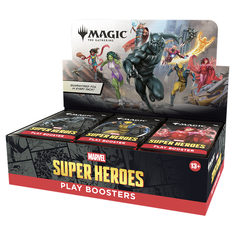 MTG Marvel Super Heroes Play Booster | 333 Divisadero St, San