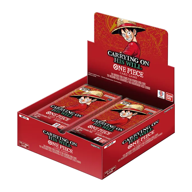 One Piece TCG OP-13 - Carrying On His Will Booster | 333 Divisadero St, San Francisco, CA 94117 2024 One Piece TCG OP-13 - Carrying On His Will Booster | 333 Divisadero St, San Francisco, CA 94117 2024