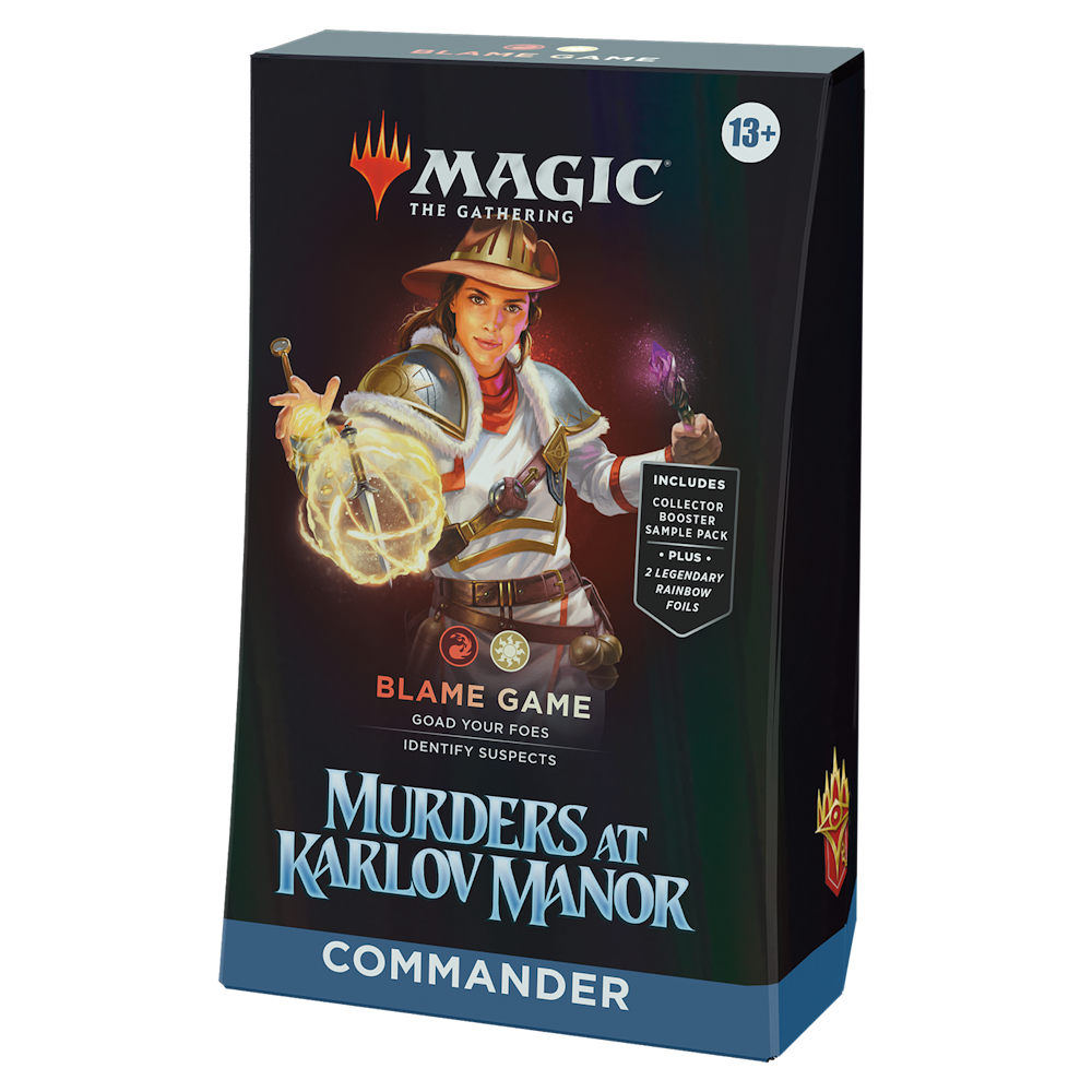 mtg karlov commander deck Murders at Manor bundle on sale in historic low-price deal you may create that many 1/1 white Soldier creature tokens. MTG Murders at Karlov Manor