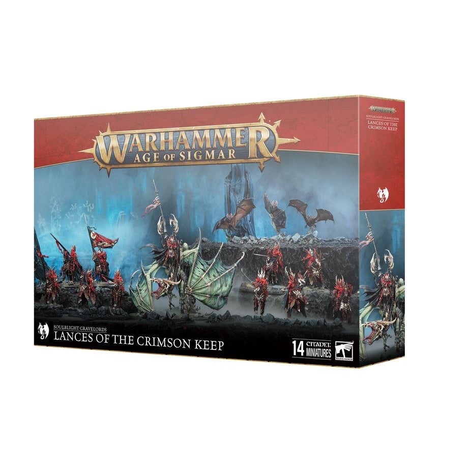 ミ*ル様 WARHAMMER LANCES OF THE CRIMSON KEE Warhammer Age of Sigmar Soulblight Gravelords Battleforce 2025