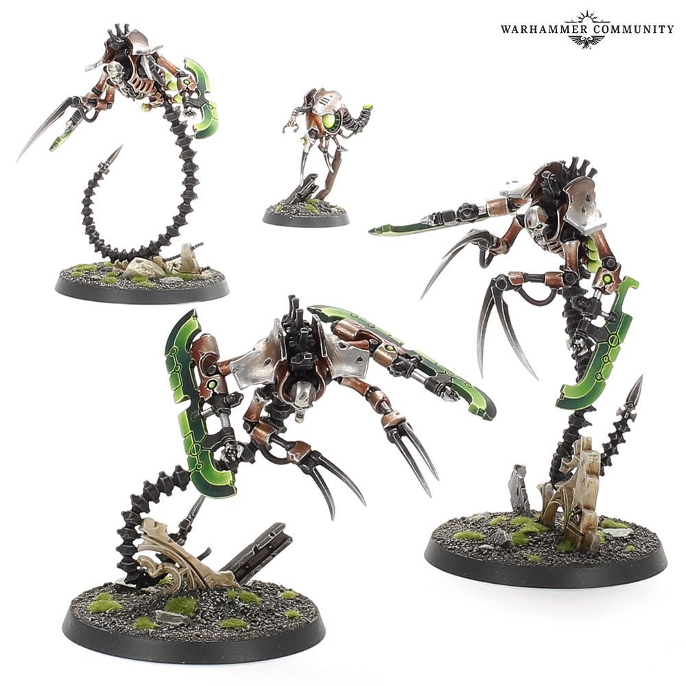 Warhammer 40K Necrons Ophydian Destroyers