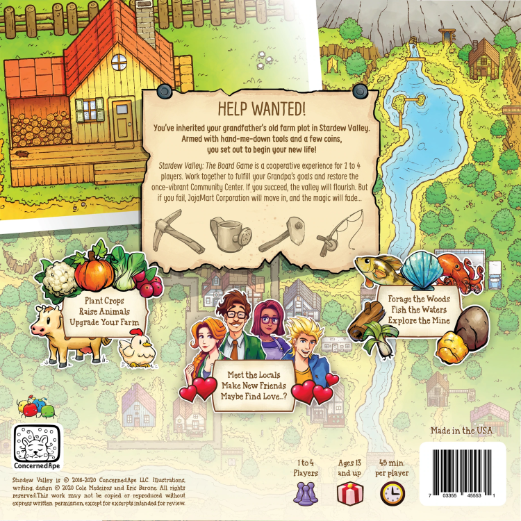 The designer talks about how the board game version of the heartwarming  farming slow life experience game 'Stardew Valley' was created - GIGAZINE