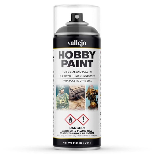 Spray Primers and Varnish: Vallejo - Spray: Dead Flesh (400 ml