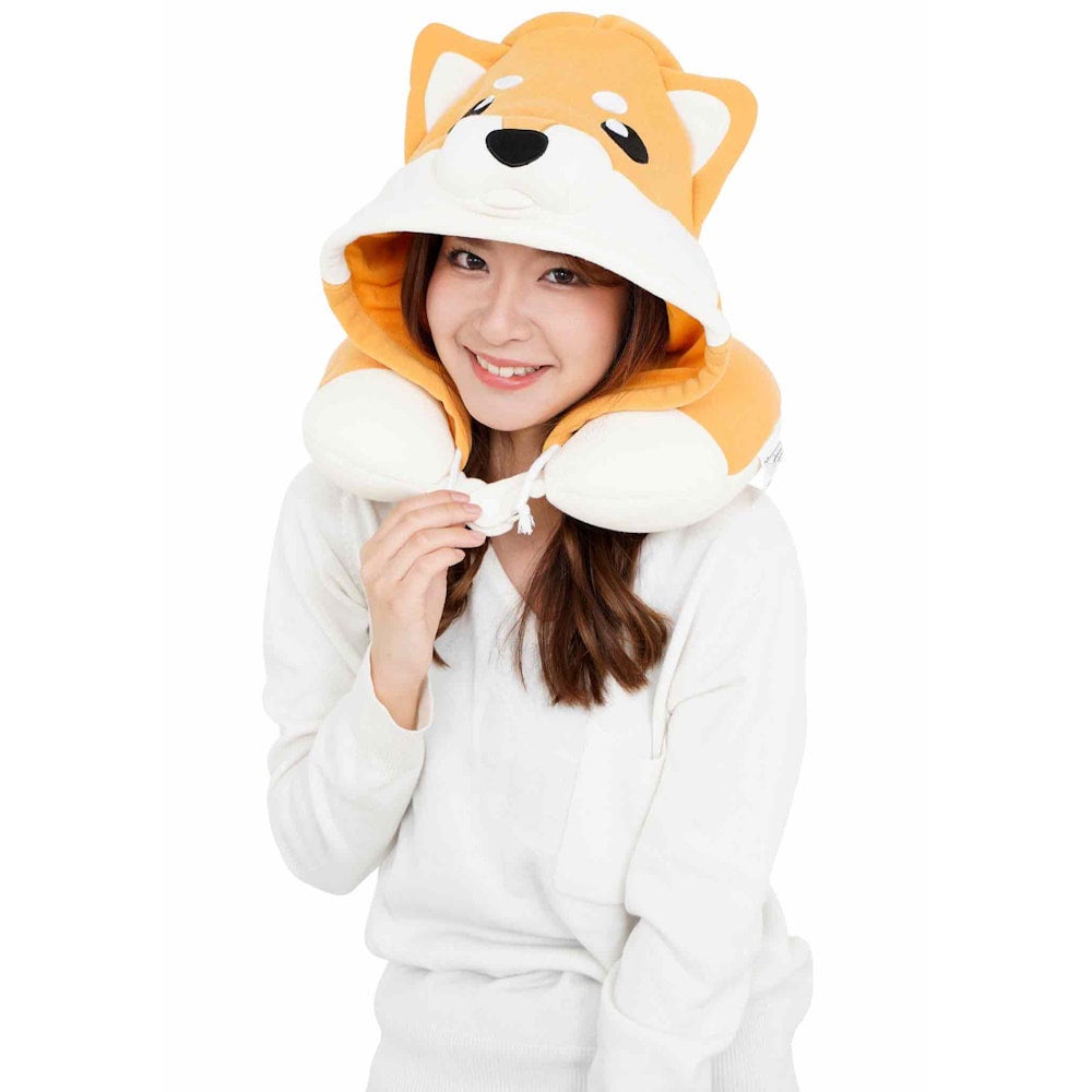 Shiba inu neck shops pillow